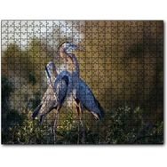 Cakapuzzle Günbatımında Balıkçıl Çift Mdf 1000 Parça Puzzle