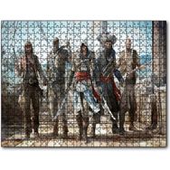 Cakapuzzle Güvertede Silahlı Korsanlar Mdf 120 Parça Puzzle