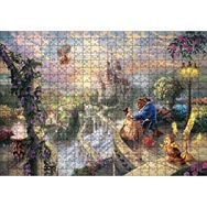Cakapuzzle Güzel ve Çirkin Ağaçlar Aşk Gün Batımı Görseli 500 Parça Puzzle