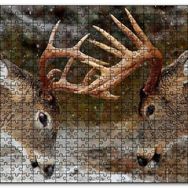 Cakapuzzle Hakimiyet Mücadelesindeki Geyikler Mdf 120 Parça Puzzle