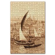 Cakapuzzle Haliçin Girişinde Yelkenli Kayıklar 120 Parça Puzzle