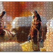 Cakapuzzle Hamamböceklerinin Muffin Keyfi Mdf 120 Parça Puzzle