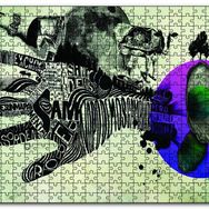 Cakapuzzle Hand Fingers Surrealism Mdf 120 Parça Puzzle