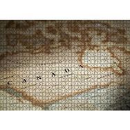 Cakapuzzle Harita Üzerinde Yakın Plan Kanada 120 Parça Ahşap Puzzle