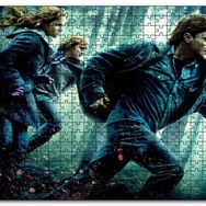 Cakapuzzle Harry Potter ve Ölüm Yadigarları Kaçış Görseli Mdf 120 Parça Puzzle