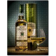 Cakapuzzle Hart Brothers Scotch Viski ve Kadeh Ahşap 1000 Parça Puzzle