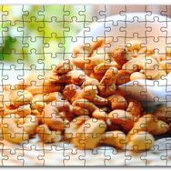 Cakapuzzle Hasır Üzerinde Kaseden Dökülen Kajular Mdf 1000 Parça Puzzle