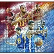 Cakapuzzle Havalı Oyuncuları Mdf 1000 Parça Puzzle