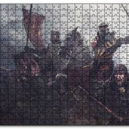 Cakapuzzle Hayat Feodaldir At Zırh Savaş Görseli Mdf 500 Parça Puzzle