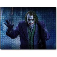 Cakapuzzle Heath Ledger Joker Ceket Aksesuarı Pimi Görseli Mdf 500 Parça Puzzle