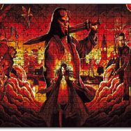 Cakapuzzle Hellboy ve Cehennem Tebası Mdf 120 Parça Puzzle