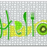 Cakapuzzle Hello Foods Ahşap 500 Parça Puzzle