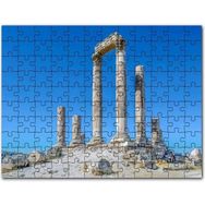 Cakapuzzle Herkül Tapınağı Kalıntıları Sütunlar Mdf 120 Parça Puzzle