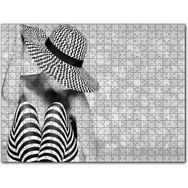 Cakapuzzle Hipnoz Desenli Çoraplar ve Şapka Mdf 1000 Parça Puzzle