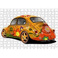 Cakapuzzle Hippi Tosbağa 120 Parça Ahşap Puzzle