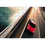 Cakapuzzle Hız Yapan Ferrari Mdf 120 Parça Puzzle
