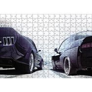 Cakapuzzle Hızlı ve Öfkeli 8 Drag Araçları Ahşap 255 Parça Puzzle