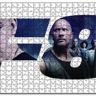Cakapuzzle Hızlı ve Öfkeli 8 F8 Kahramanlar Mdf 120 Parça Puzzle