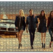 Cakapuzzle Hızlı ve Öfkeli Paul Walker Kızlarla Mdf 120 Parça Puzzle