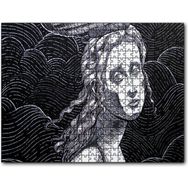 Cakapuzzle Hüzünlü Bakışlı Kadın Ahşap 255 Parça Puzzle