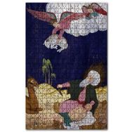 Cakapuzzle Hz İbarhime Meleklerin Getirdiği Kurban Ahşap 500 Parça Puzzle