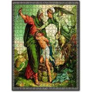 Cakapuzzle Hz Ibrahim'in Allaha Olan Inancı Görseli 120 Parça Yapboz Mdf Puzzle