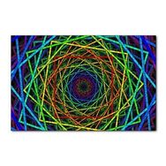Cakapuzzle İçiçe Sarmal Renkli Kareler 120 Parça Puzzle