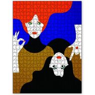 Cakapuzzle İllustration İkiz Kadınlar Ahşap 255 Parça Puzzle