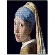 Cakapuzzle İnci Küpeli Kız Yağlıboya Resim Ahşap 255 Parça Puzzle