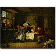 Cakapuzzle İncil Okuyan Aile Yağlıboya 255 Parça Puzzle