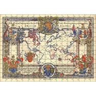 Cakapuzzle İngiliz Milletler Topluluğu ve Dünya Haritası 1937 255 Parça Puzzle