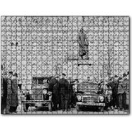 Cakapuzzle İnsanlar 1927 Volvo Pv4 Modelini İncelerken 255 Parça Puzzle