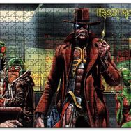 Cakapuzzle Iron Maiden Barda Enteresan Mahlukat Mdf 1000 Parça Puzzle