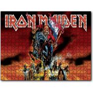 Cakapuzzle Iron Maiden Savaşan Yaratıklar Mdf 500 Parça Puzzle