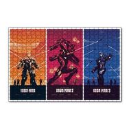 Cakapuzzle Iron Man Üçlemesi Yapboz MDF Puzzle