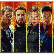 Cakapuzzle Iron Thor Captain America Strange Ahşap 1000 Parça Puzzle