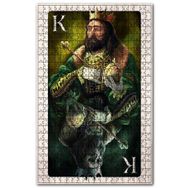 Cakapuzzle İskambil Kağıdı ve Ölüm Figürü Görseli Ahşap 255 Parça Puzzle