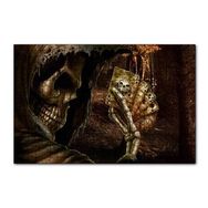 Cakapuzzle İskambil Oynayan İskelet 120 Parça Ahşap Puzzle