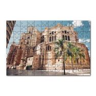 Cakapuzzle İspanya Muhteşem Katedral ve Gökyüzü 120 Parça Ahşap Puzzle