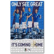 Cakapuzzle İtalya Uefa Euro 2021 Şampiyonluk Dergide Ahşap 1000 Parça Puzzle