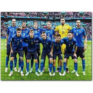 Cakapuzzle Italya Uefa Euro 2021 Şampiyonluk Pozu 120 Parça Puzzle