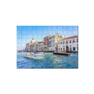 Cakapuzzle Italya Venedik Binalar ve Kanalda Tekneler 1000 Parça Puzzle