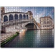 Cakapuzzle Italya Venedik Riyalto Köprüsü Kilise 120 Parça Puzzle