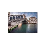Cakapuzzle Italya Venedik Riyalto Köprüsü Kilise 500 Parça Puzzle