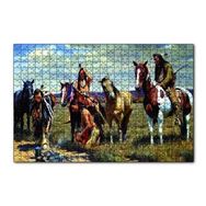 Cakapuzzle İz Peşindeki Kızılderiler 120 Parça Puzzle