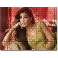 Cakapuzzle Jacqueline Fernandez Hint Aktris Mdf 120 Parça Puzzle