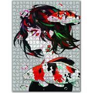 Cakapuzzle Japon Kızı ve Japon Balıkları 255 Parça Puzzle