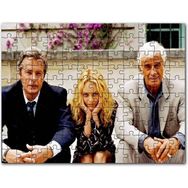Cakapuzzle Jean Paul Belmondo Alain Delon Vanessa Paradis Mdf 120 Parça Puzzle