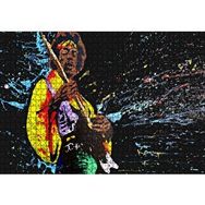 Cakapuzzle Jimi Hendrix Gitar Illüstrasyon 255 Parça Puzzle
