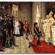 Cakapuzzle Joan Arc Taç Giyme Töreni Tablosu Mdf 255 Parça Puzzle